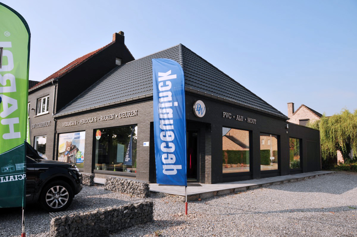 Toonzaal en kantoor van DW Construct in Herk-de-Stad